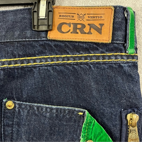 Crown Holder Jeans Vintage Rare Denim Straight Men's W38 L34 - Picture 7 of 12